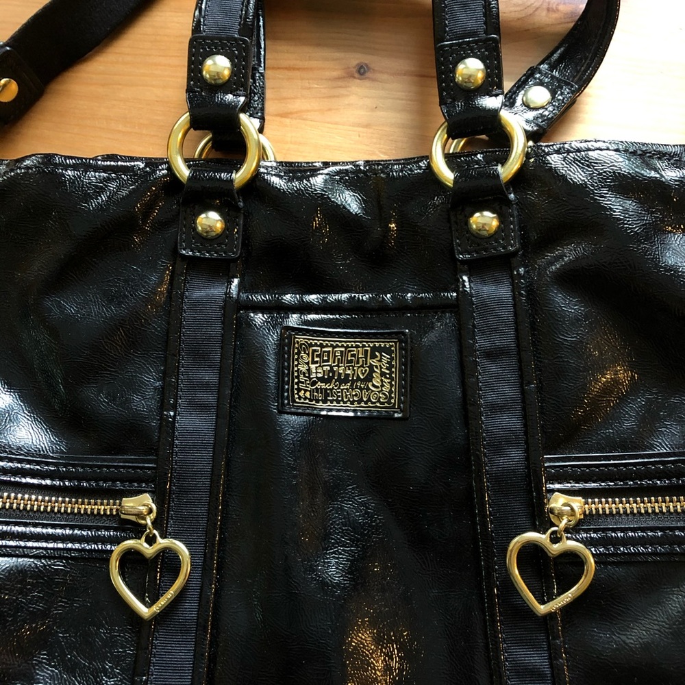 Coach Patent Leather Bag